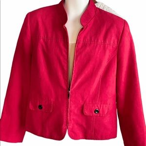 Petite Alfred Dunner Micro Suede Blazer!